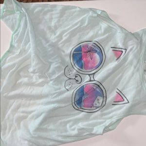 Green/blue billabong kids shirt